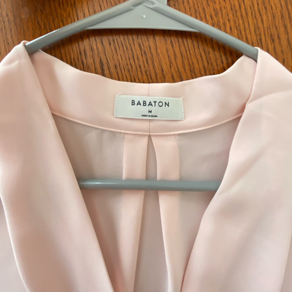 Aritzia Babton Sleeveless Pink Top
